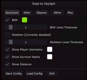 هاك Dead by daylight شهر